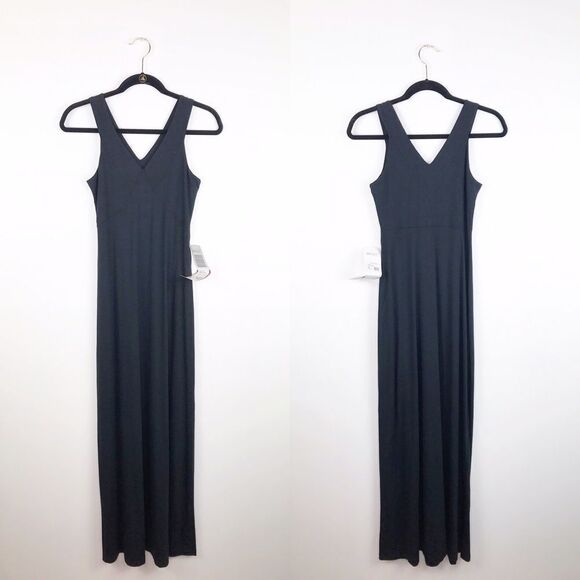 Fig safari‎ black maxi dress - Picture 1 of 4